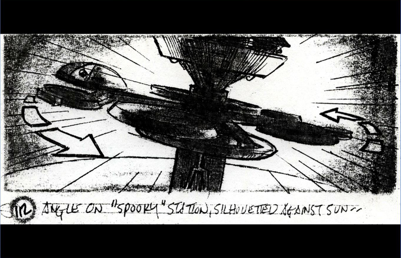 Illustration for article titled Original Star Trek II: Wrath Of Khan VFX Storyboards Are A Visual Feast